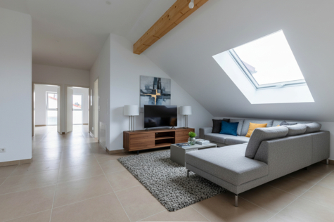 Charmante 4-Zimmer-Neubauwohnung (DG) in Höchst-Hummetroth, 64739 Höchst im Odenwald / Hummetroth, Dachgeschosswohnung